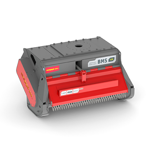 BMS - The robust construction made of high-strength, wear-resistant steel gives the machine exceptional durability and resistance to mechanical wear. At the same time, improved stone throw protection ensures increased safety for the operator and the surrounding area. The combination of well thought-out design, powerful engine technology, and durable materials makes the SEPPI BMS an indispensable machine for professional forestry work and landscape maintenance.