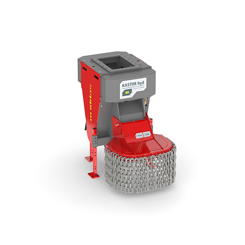 KASTOR hyd is powered by two hydraulic motors and equipped with durable tools made of HRC steel with tungsten carbide inserts. Its high flexibility is demonstrated by the possibility of attaching it to various excavator arms and equipping it with different hydraulic motors.